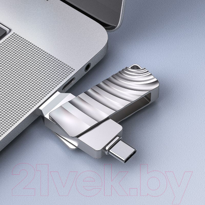 Usb flash накопитель Borofone BUD3 2в1 USB3.0 128Gb