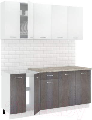 Готовая кухня Кортекс-мебель Корнелия Лира-лайт 1.8м - фото