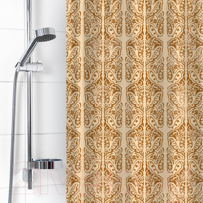 Шторка-занавеска для ванны V-line Барокко 180x180