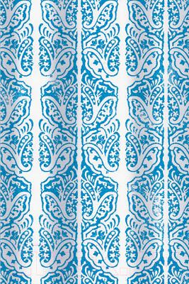 Шторка-занавеска для ванны V-line Барокко 180x180 - фото