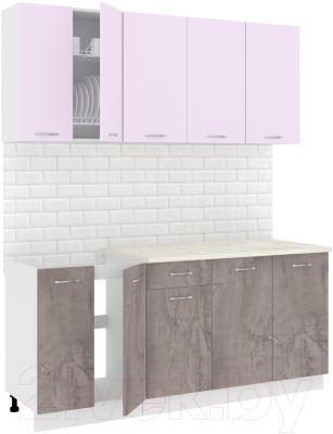 Готовая кухня Кортекс-мебель Корнелия Лира-лайт 1.8м - фото