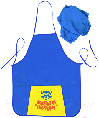 Фартук для творчества Мульти-пульти Приключения Енота / ФТ_13484 - фото