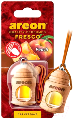 Ароматизатор автомобильный Areon Fresco Peach / ARE-FRTN24 - фото