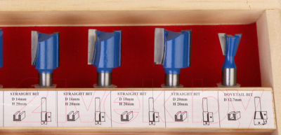 Набор фрез Диолд 90101025