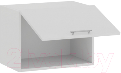 Шкаф под вытяжку ТриЯ Весна 1В5Г (белый/белый глянец)