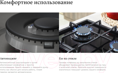 Газовая варочная панель Hansa BHKS330500