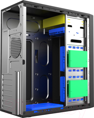 Корпус для компьютера Foxline FL-301-FZ450R-U32