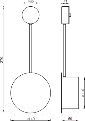 Бра Kinklight Фирс 2208-1A.19