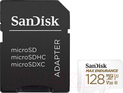 Карта памяти SanDisk microSDXC UHS-3 128GB (SDSQQVR-128G-GN6IA) - фото