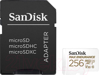Карта памяти SanDisk microSDXC UHS-3 256GB (SDSQQVR-256G-GN6IA) - фото