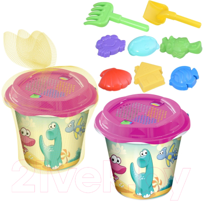 Набор игрушек для песочницы Мультидом Динозавры / МТ90-223