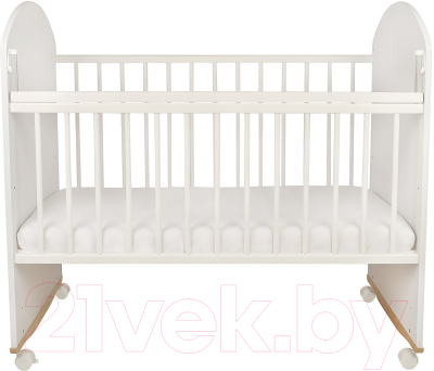 Детская кроватка INDIGO My Sleepy Лисичка колесо-качалка