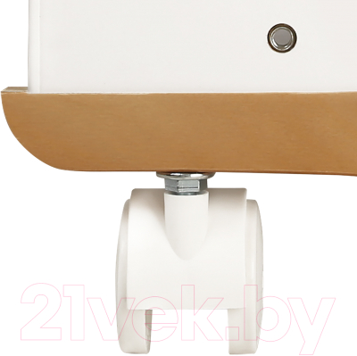 Детская кроватка INDIGO My Sleepy Лисичка колесо-качалка