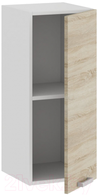 Шкаф навесной для кухни ТриЯ Гранита 1В3 (белый/дуб сонома)