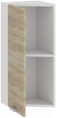 Шкаф навесной для кухни ТриЯ Гранита 1В3Т (белый/дуб сонома)