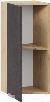 Шкаф навесной для кухни ТриЯ Гранита 1В3Т (дуб крафт золотой/бетон графит)