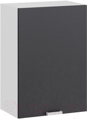 Шкаф навесной для кухни ТриЯ Гранита 1В5 (белый/бетон графит) - фото