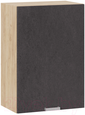 Шкаф навесной для кухни ТриЯ Гранита 1В5 (дуб крафт золотой/бетон графит) - фото