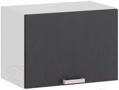 Шкаф под вытяжку ТриЯ Гранита 1В5Г (белый/бетон графит) - фото