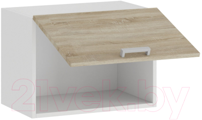 Шкаф под вытяжку ТриЯ Гранита 1В5Г (белый/дуб сонома)