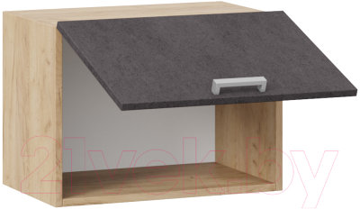 Шкаф под вытяжку ТриЯ Гранита 1В5Г (дуб крафт золотой/бетон графит)