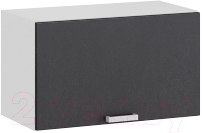 Шкаф под вытяжку ТриЯ Гранита 1В6Г (белый/бетон графит) - фото