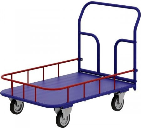 Тележка платформенная No Brand 800x1200 с бортом - фото