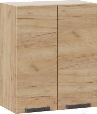 Шкаф навесной для кухни ТриЯ Детройт 1В6 (дуб крафт золотой) - фото