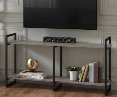 Тумба Loftyhome Мальборк 2 / 1251836 (смоук)