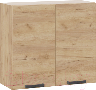 Шкаф навесной для кухни ТриЯ Детройт 1В8 (дуб крафт золотой) - фото