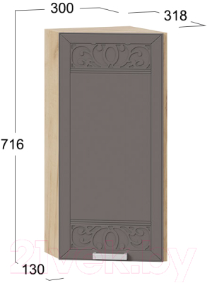 Шкаф навесной для кухни ТриЯ Долорес 1В3Т