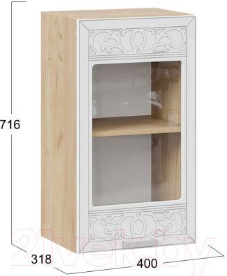 Шкаф навесной для кухни ТриЯ Долорес 1В4С