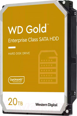 Жесткий диск Western Digital Gold 20TB (WD201KRYZ) - фото