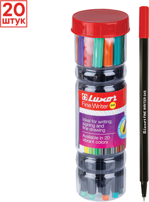 Набор лайнеров Luxor Writer 045 / 15300/20JAR