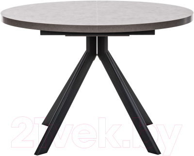 Обеденный стол Импэкс Leset Таун (камень темный/черный) - фото