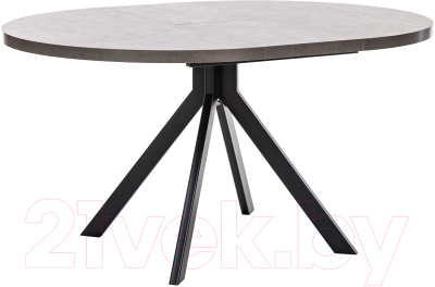 Обеденный стол Импэкс Leset Таун (камень темный/черный)