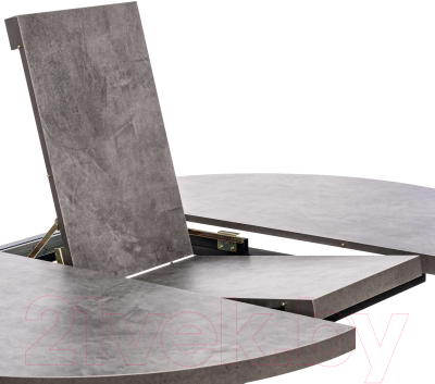 Обеденный стол Импэкс Leset Таун (камень темный/черный)