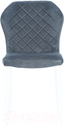 Стул Импэкс Leset Шейл (белый/велюр серый)