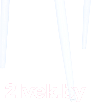 Стул Импэкс Leset Шейл (белый/велюр серый)