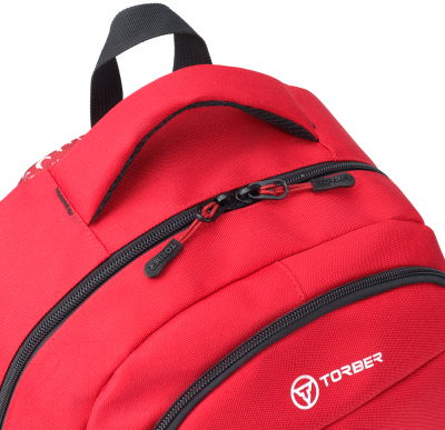 Школьный рюкзак Torber Class X / T2602-22-RED (красный)