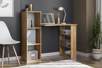 Компьютерный стол NN мебель СТК-1 (дуб золотой)