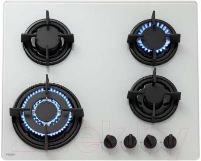 Газовая варочная панель Haier HHX-G64CWW1 - фото