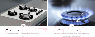 Газовая варочная панель Haier HHX-G64CWW1