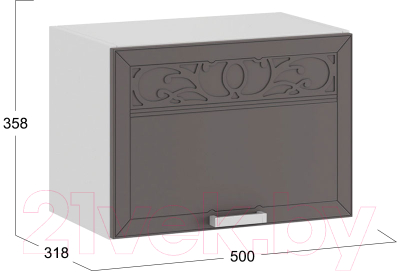 Шкаф навесной для кухни ТриЯ Долорес 1В5Г