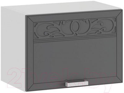 Шкаф навесной для кухни ТриЯ Долорес 1В5Г (белый/титан) - фото