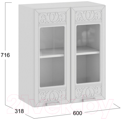 Шкаф навесной для кухни ТриЯ Долорес 1В6С