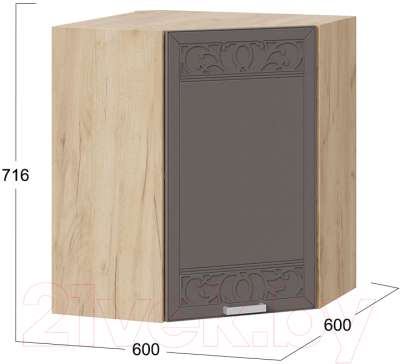 Шкаф навесной для кухни ТриЯ Долорес 1В6У