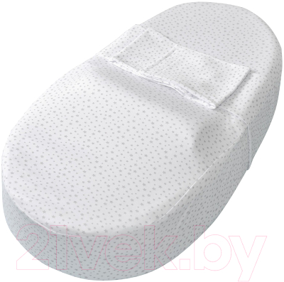 Матрас-кокон Сонная сказка 75x43x15 2 чехла - фото