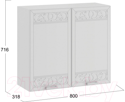 Шкаф навесной для кухни ТриЯ Долорес 1В8