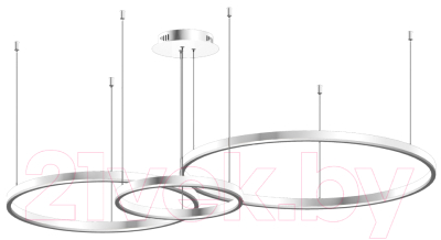Потолочный светильник Kinklight Тор 08223.01PA(4000K) (белый) - фото